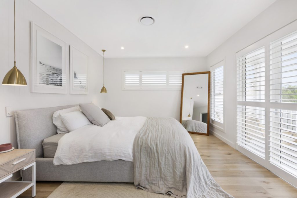 White bedroom