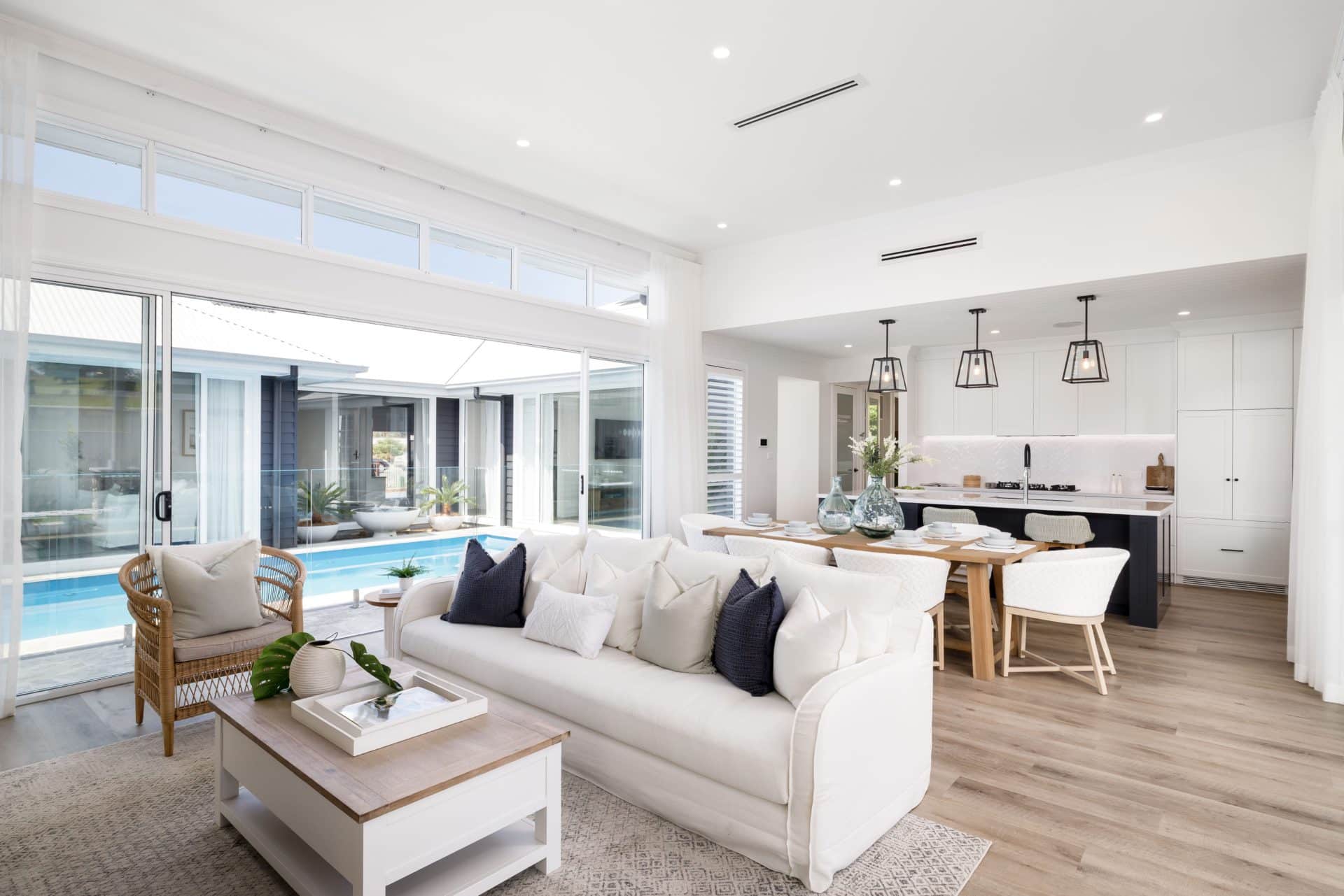 Modern Australian living room reflecting current home decor design trends