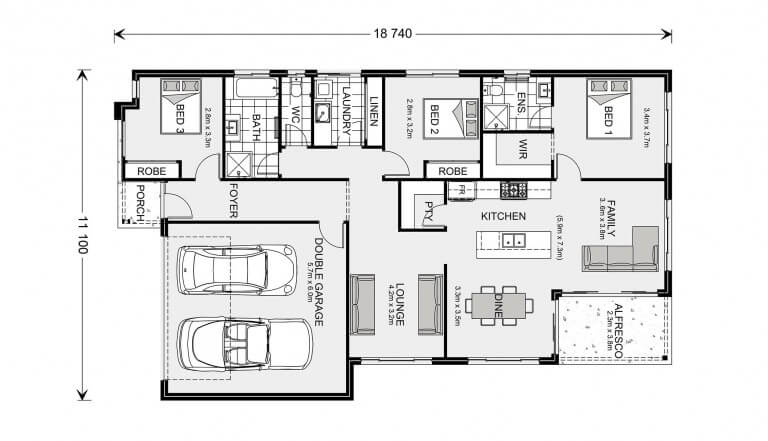 Three Bedroom Home Designs G J Gardner Homes three-bedroom-home-designs-g-j-gardner-homes