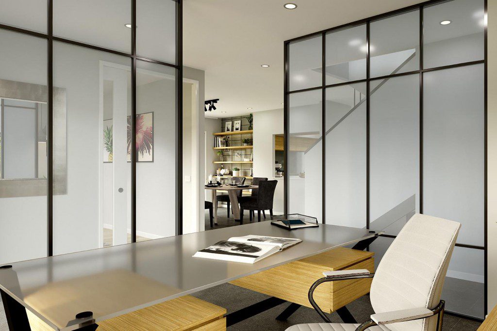 Work from home with ease with the Esplanade home office set up.
