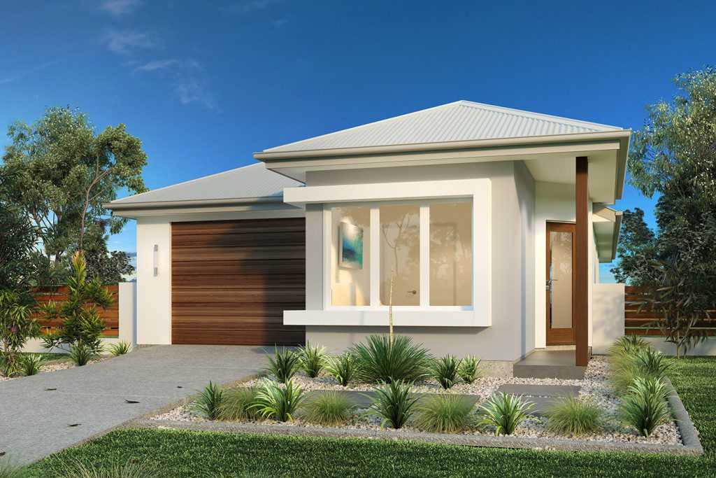 Exterior design of investment property option Robina 131.